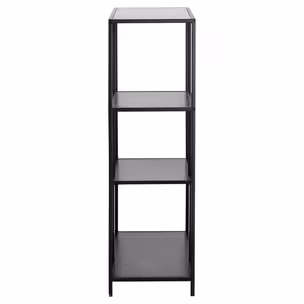 Regał SEAFORD 114 cm - czarny