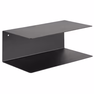 Półka metalowa JOLIET 35 cm - czarny