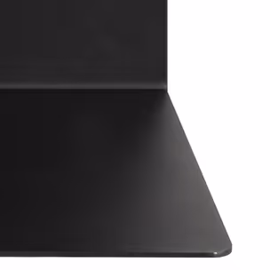 Półka metalowa JOLIET 35 cm - czarny