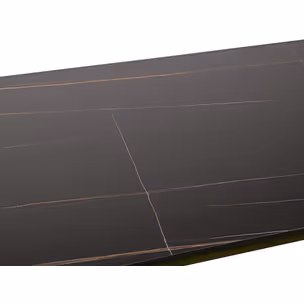Stół FT209 180x90 cm - miedź rustykalna