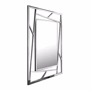 Lustro wiszące GG1019A 100x120 - srebrny