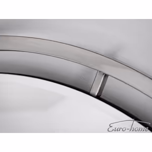 Lustro okrągłe LW6852 89 cm - srebrny