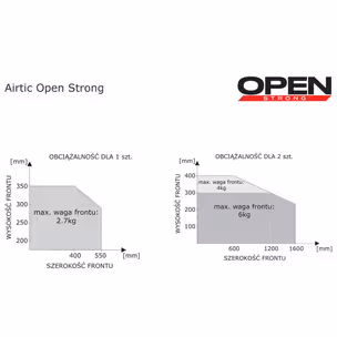 Rozwórka barkowa AirticOPEN STRONG - popiel