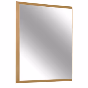 Lustro fazowane 12F-390 90x150 cm - złoty