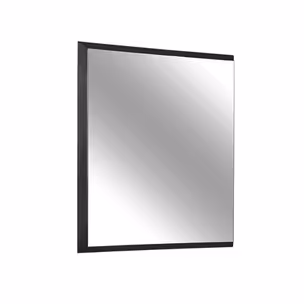 Lustro fazowane 12F-390 120x100 cm - czarny