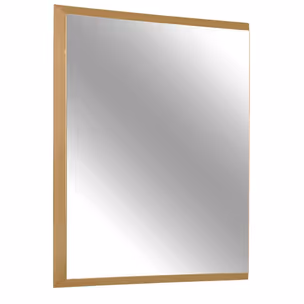 Lustro fazowane 12F-390 120x100 cm - złoty