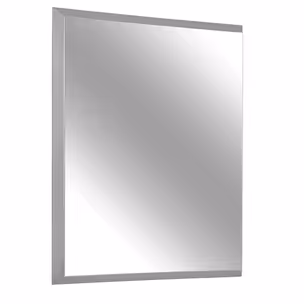 Lustro fazowane 12F-390 100x80 cm - srebrny