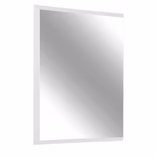 Lustro fazowane 12F-390 100x80 cm - biały