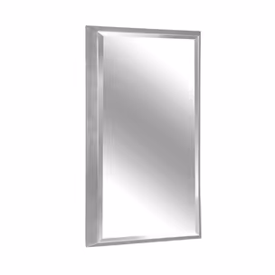 Lustro nowoczesne 12F-390 65x95 cm - srebrny