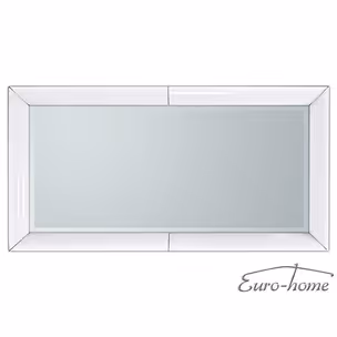 Lustro wiszące LW707B 90x180 - białe szkło