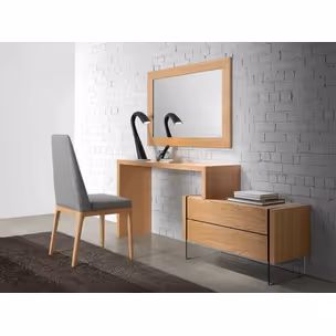 Biurko z 2 szufladami SOHO 15 - dąb