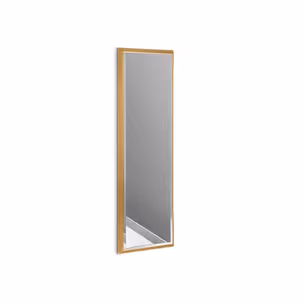 Lustro nowoczesne 12F-390 23x83 cm - złoty