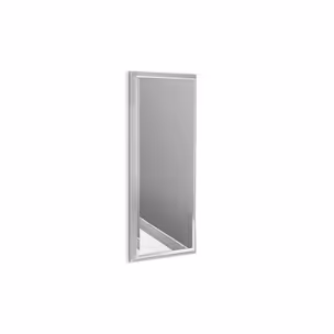 Lustro nowoczesne 12F-390 18x53 cm - srebrny