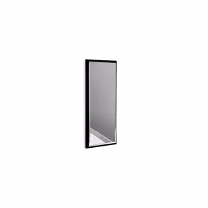 Lustro nowoczesne 12F-390 18x53 cm - czarny