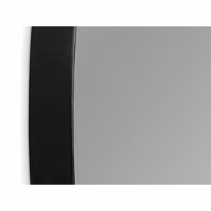 Lustro okrągłe 16F-572 Ø80 cm - czarny