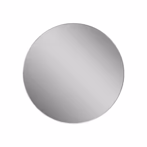 Lustro okrągłe 16F-572 Ø80 cm - srebrny