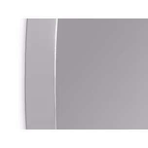 Lustro okrągłe 16F-572 Ø80 cm - srebrny