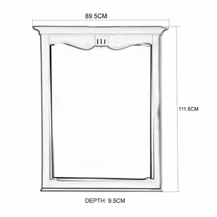 Lustro VENEZIA BIANCO 816K