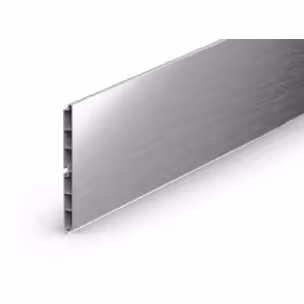 Listwa cokołowa RAUBASE - aluminium szczotkowane / wys. 10 cm / dł. 4 mb 