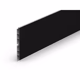 Listwa cokołowa RAUBASE - czarny / wys. 15 cm / dł. 4 mb 