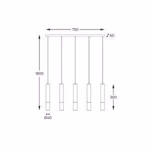 Lampa wisząca MADERA 8620403