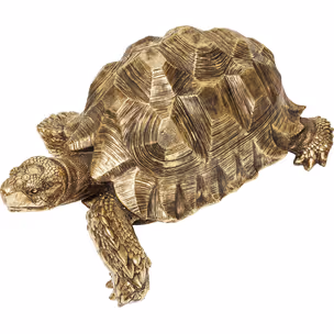 Dekoracja stojąca TURTLE BIG - złoty