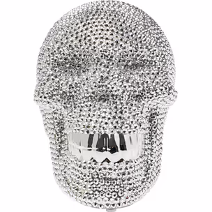 Skarbonka SKULL CRYSTAL - srebrny