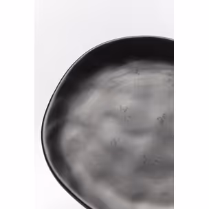 Talerz deserowy ORGANIC 20 - czarny