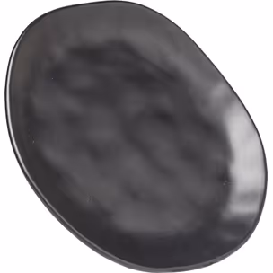 Talerz deserowy ORGANIC 20 - czarny
