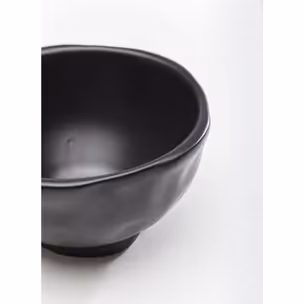 Miska ceramiczna ORGANIC 15 - czarny