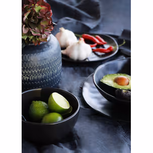 Miska ceramiczna ORGANIC 15 - czarny