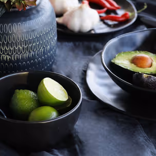 Miska ceramiczna ORGANIC 15 - czarny