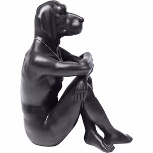 Figurka dekoracyjna GANGSTER DOG - czarny