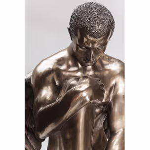 Figurka dekoracyjna NUDE SAD ANGEL BIG - brązowy