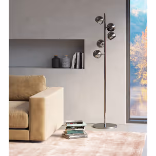 Lampa podłogowa CALOTTA 5 - chrom
