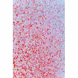 Obraz FLOWER BOAT 80x100 - niebieski/różowy