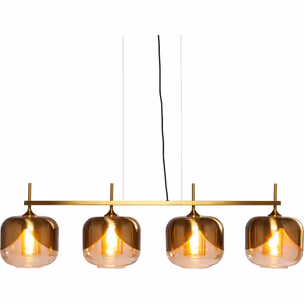 Lampa wisząca GOBLET QUATTRO - mosiądz