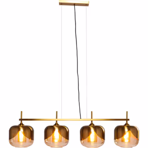 Lampa wisząca GOBLET QUATTRO - mosiądz