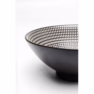 Miska porcelanowa TOKYO 15 - czarny/biały