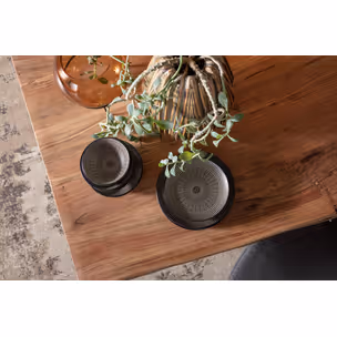 Miska porcelanowa TOKYO 15 - czarny/biały
