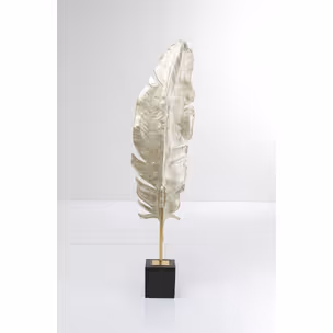 Dekoracja stojąca FEATHER ONE 147 - złoty