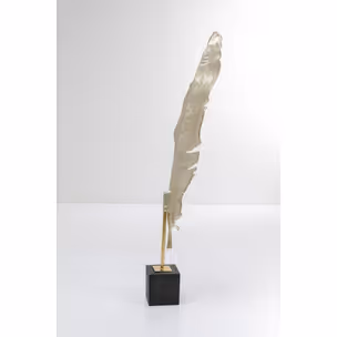 Dekoracja stojąca FEATHER ONE 147 - złoty