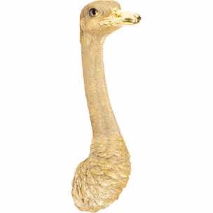 Dekoracja ścienna OSTRICH - złoty