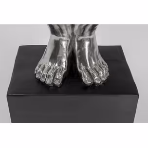 Figurka dekoracyjna ATHLET XL 100 - srebrny