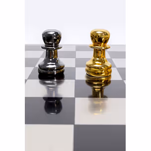 Dekoracja metalowa CHESS 60x60