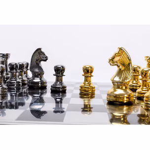 Dekoracja metalowa CHESS 60x60