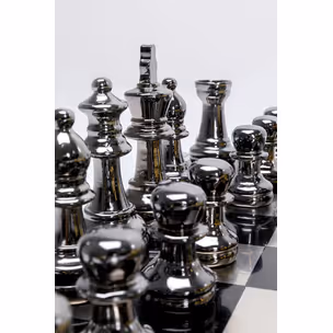 Dekoracja metalowa CHESS 60x60