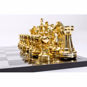 Dekoracja metalowa CHESS 60x60