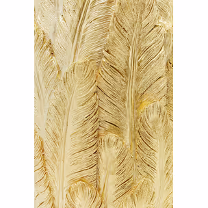 Wazon dekoracyjny FEATHERS 80 - złoty
