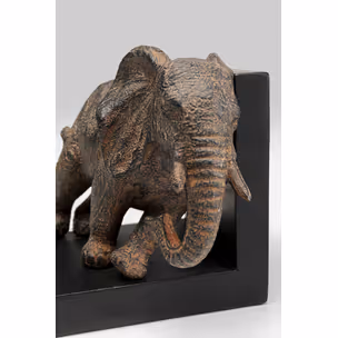 Podpórki na książki ELEPHANTS 42 - brązowy